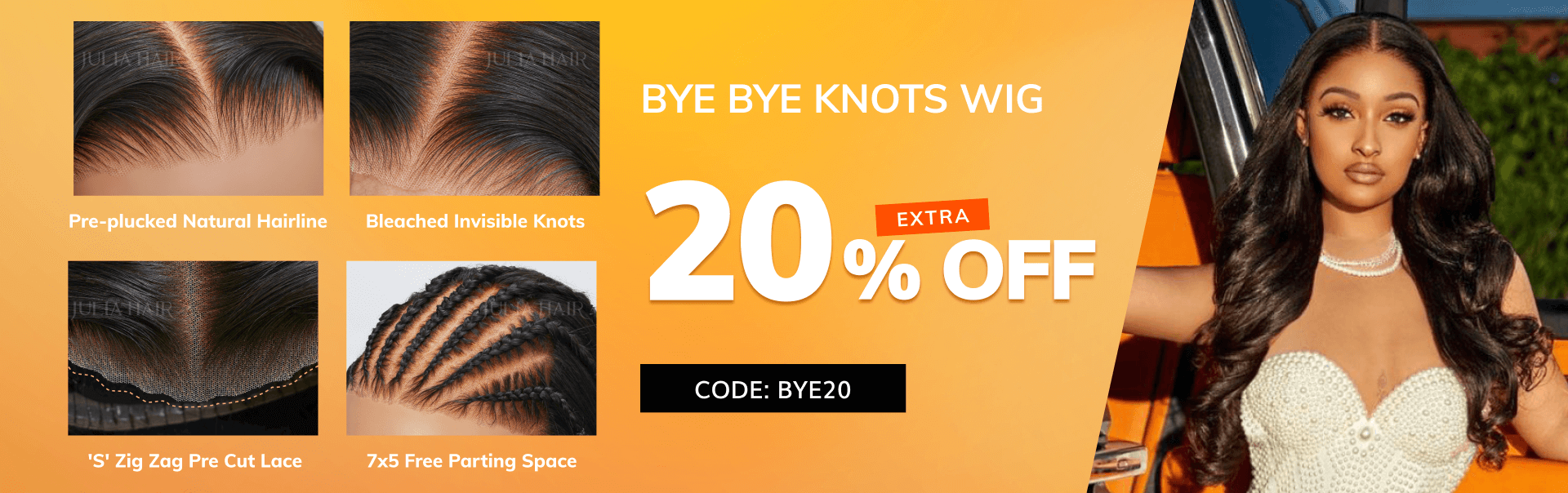 Bye Bye Knots Lace Wigs