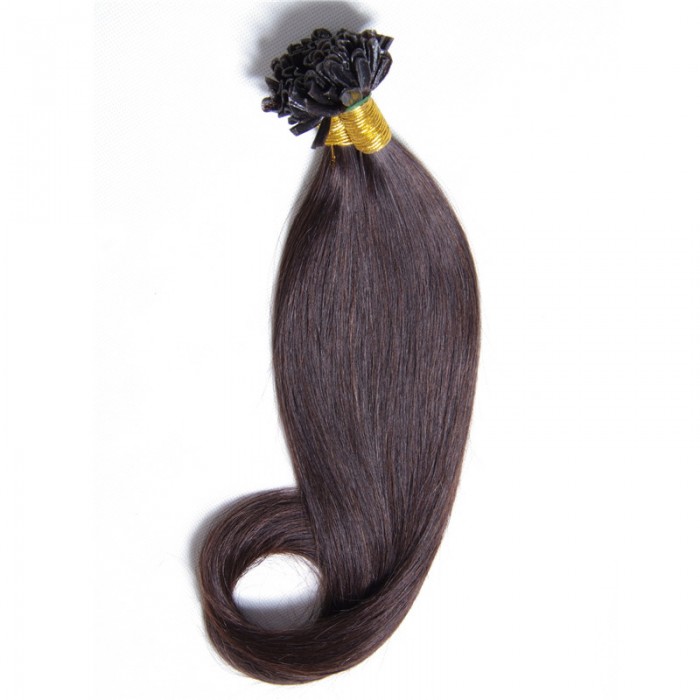 Julia Best U Tip Human Hair Extension Brazilian Straight