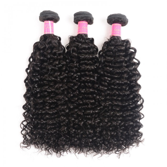 Julia Unprocessed Filipino Curly Human Hair Weave Bundles Best