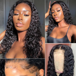 Julia13x4 HD Lace Frontal Curly Wig Pre Plucked Invisible Hairline With Baby Hair Around 180% Density