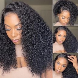 Julia Curly13x4 Lace Front Human Hair Wigs With Pre Plucked Best Brazilian Human Hair Wigs For Women