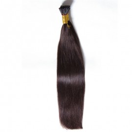 Julia I Tip Human Hair Extensions18"20"22"24" 100g Malaysian Virgin Hair Stick I Tip Human Hair Extensions Cabelo Humano Tic Tac