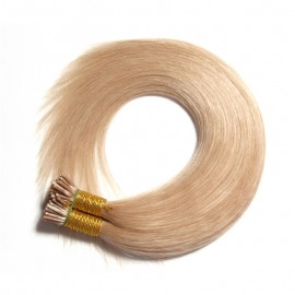 Julia 50g Itips Malaysian Straight Hair Fusion I Tip Hair Extension Pre Bonded I-Tip Hair Glue In Extensions Best Quanlity