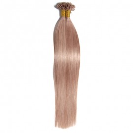 Julia Brazilian U Tip Fusion Human Hair Extensions Best Nail Hair Extension On Sale