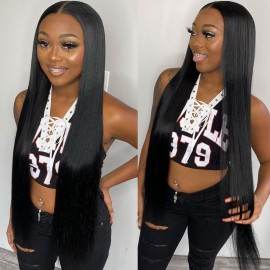 Julia Hair Virgin Brazilian Straight Hair 3 Bundles Best Straight Hair Weave