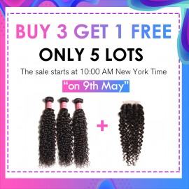 Julia Hair Buy 3 Get 1 Free Activity Comes Back! Place Order Now Get 14" Closure - Only 5 Lots