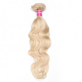 Julia Hair One Bundle Deal 613 Blonde Hair Body Wave Human Hair Weave 10-24 Inch