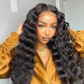 Julia Deep Wave13X6 Lace Front Wig150% Density Flash Sale