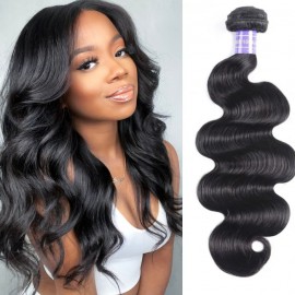 Julia Hair Body Wave Weave Hair 1 Bundle Deal Quality Human Hair Body Wave Weave Natural Black