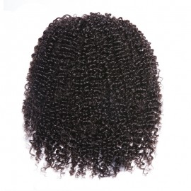 Julia Hair Afro Kinky Curly Ponytail 100% Real Human Hair Brazilian Drawstring Ponytail 1 Piece/Pack Clip In Hair Extensions