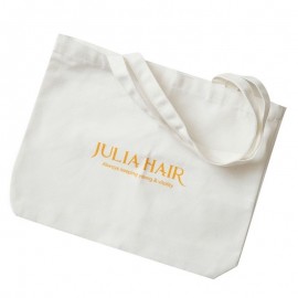 Julia Hair Canvas Bag Simple And Versatile Ins Single Shoulder Shopping Bag Lazy Wind Portable Large-Capacity Bag