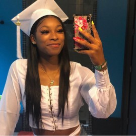 Straight Lace Closure Remy Straight Hair With Closure Human