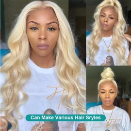 Julia Hair 613 Blonde Lace Front Wig Body Wave Human Hair Wig 150% density Flash Sale $100 Off