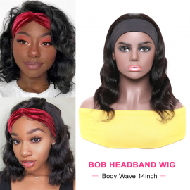 Julia Tuesday Headband Wigs Human Hair Body Wave Wig Flash Sale