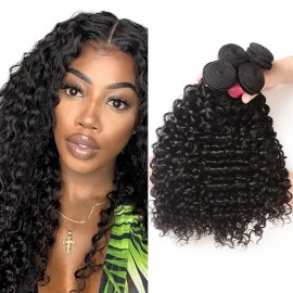 Julia Hair Affordable Virgin Brazilian Curly Hair Human Curly Weave 4 Bundles Deals