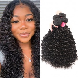 Julia Cheap Virgin Malaysian Curly Hair Bundles 4pcs Jerry Curly Hair Weave Overnight Shipping