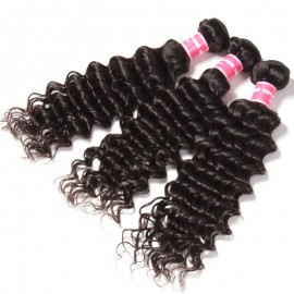 Julia Best Deep Wave Human Hair 3 Bundles Of Human Virgin Hair