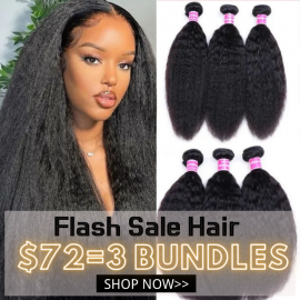 Julia Hair Kinky Straight Hair Bundles 3 Bundles Human Hair Weaves Brazilian Kinky Straight Hair Bunldles Online