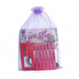 Julia Free Gift,Random 2-3 Free Gift(3D Eyelashes, Earrings,Rat Tail Comb,Duckbill clip)