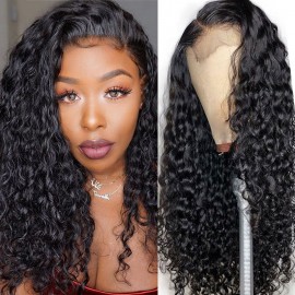 Julia 10A Quality Virgin Human Hair Wig 150% 180% Density Best Lace Front Curly Wig Online 13x4 Lace Wigs For Sale
