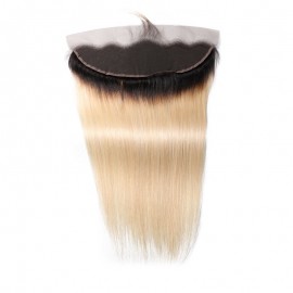 Julia Pre Plucked 13x4 Lace Frontal Root Dark Straight Human Hair Lace Frontal With Baby Hair