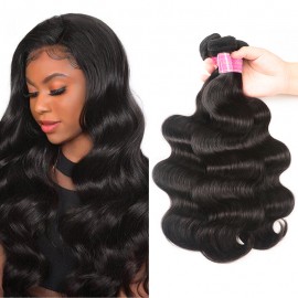 Julia 3Pcs/pack Unprocessed Virgin Indian Remy Body Wave Hair Weft Human Weave