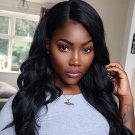 Julia Remy Virgin Indian Body Wave Hair 4pcs/pack Human Extensions Natural Color