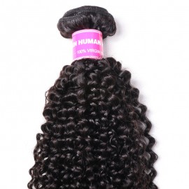 Julia 1 Piece Of Kinky Curly Human Hair Weave Best Afro Kinky Curly Bundle