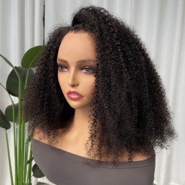 Julia Lace Front Kinky Curly BOB Wigs Short Realistic 13x4 Lace Front Human Hair Wigs 150% Density