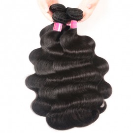 Julia Hair 3pcs/pack Virgin Peruvian Hair Body Wave Human Wavy Peruvian Weave Hair Bundles
