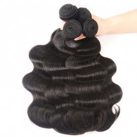 Julia Hair 4Pcs/pack Peruvian Body Wave Hair Bundles Deals Virgin Human Hair Weave