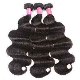 Julia Buy 3 Bundles Get 1 Free Closure Body Wave Brazilian Human Hair Weaves + One Free Closure 10 Lots Per Day