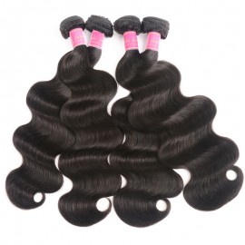 Julia VIP Exclusive Virgin Body Wave Hair Bundles 4pcs/pack 16 16 16 16 Inch Human Weave Deals