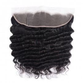 Julia 13x4 Loose Deep Lace Frontal 1 Piece Best Loose Deep Wave Human Hair Frontal