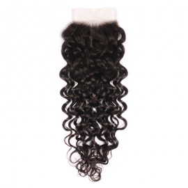 Julia Loose Water Wave Human Hair 4x4 Lace Closure Best Loose Water Wave Hair