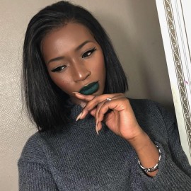 Julia Virgin Malaysian Hair Straight Human Weave 4 Bundles With Lace Closure