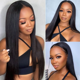 Julia Straight Glueless V Part Wigs Upgrade U Part Wig No Leave Out And Beginner Friendly
