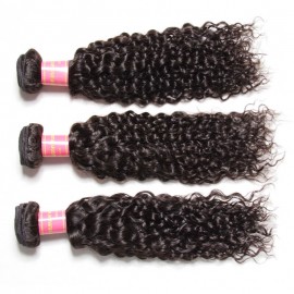 Julia Hair 3 Bundles Virgin Curly Peruvian Hair Weave Human Hair Bundle Deals