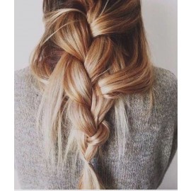 Julia Indian Silky Straight PU Skin Weft Hair Extensions Fusion Hair Extensions For Short Hair