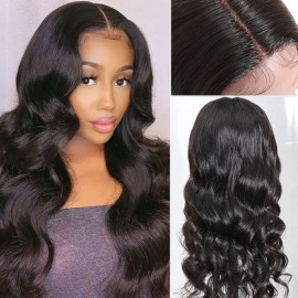 Julia Body Wave Lace Wigs Pre Plucked Brazilian Human Hair Wigs 13x5 T Part Lace Wigs With Baby Hair
