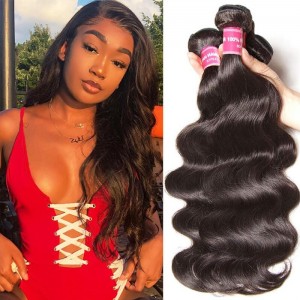 Julia Virgin Malaysian Body Wave Hair 3 Bundles Deals Human Hair Weave