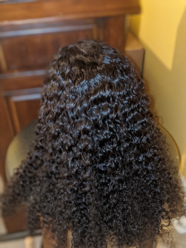 Julia Quality Curly Hair Headband Wigs Glueless Natural Color | Julia hair