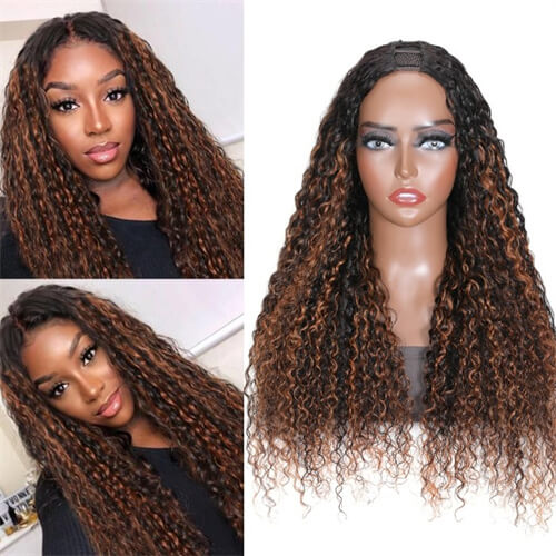 Balayage Highlights Jerry Curly