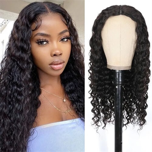 Wet and Wavy Deep Wave V Part Wig