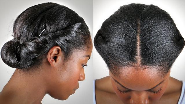 4.Julia Hair Twisted Bun
