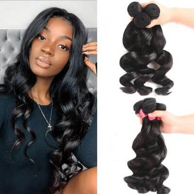 Black Loose Wave Hair