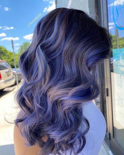 Blueberry Sorbet Hair