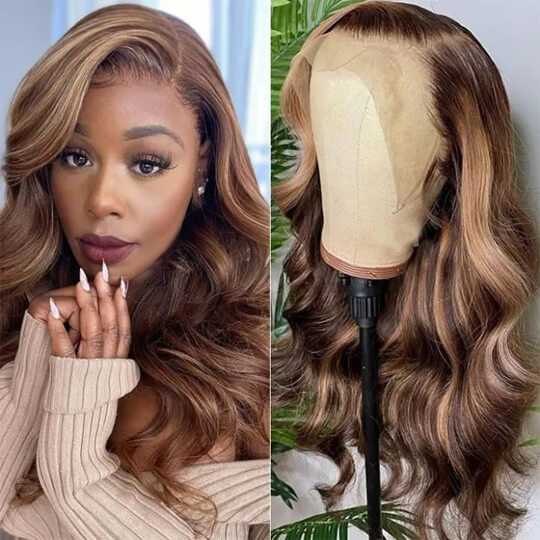 highlight body wave wig