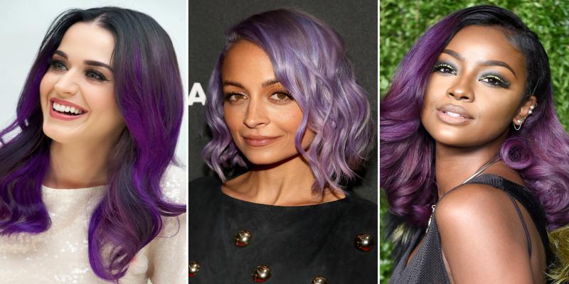 Dark Purple Hair Color