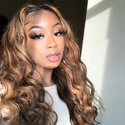 FB30 body wave lace part